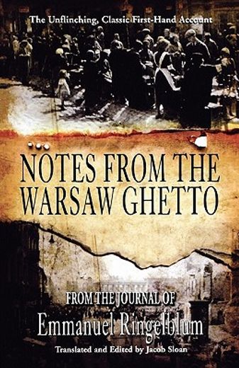 notes from the warsaw ghetto,the journal of emmanuel ringelblum (en Inglés)