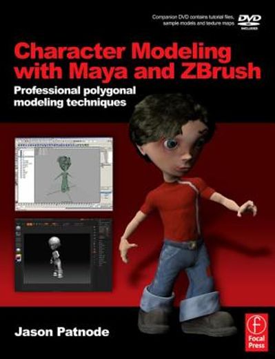 character modelling with maya and zbrush,professional polygonal modeling techniques