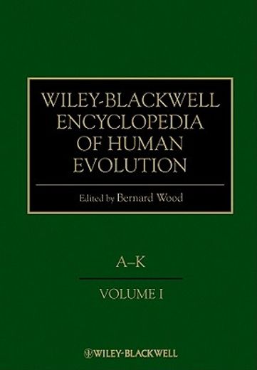 Wiley-Blackwell Encyclopedia of Human Evolution, 2 Volume Set (en Inglés)