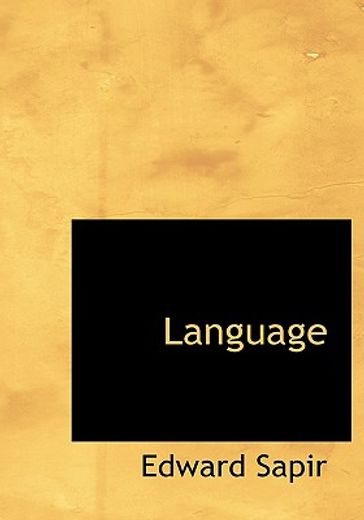 language (large print edition)