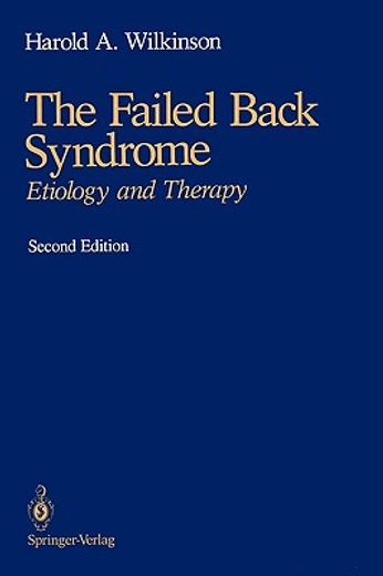 the failed back syndrome (en Inglés)