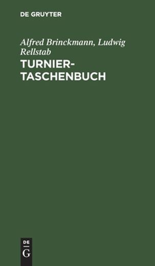 Turnier-Taschenbuch. (en Alemán)