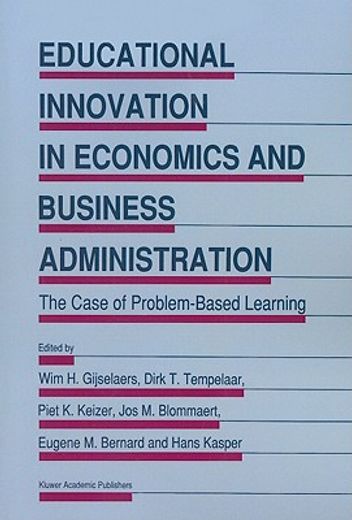 educational innovation in economics and business administration,the case of problem-based learning