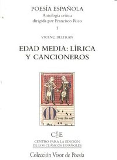 Edad Media: Lírica y Cancioneros (Poesía Española)
