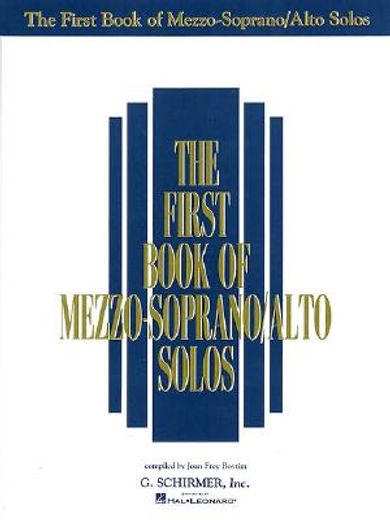 first book of mezzo soprano solos
