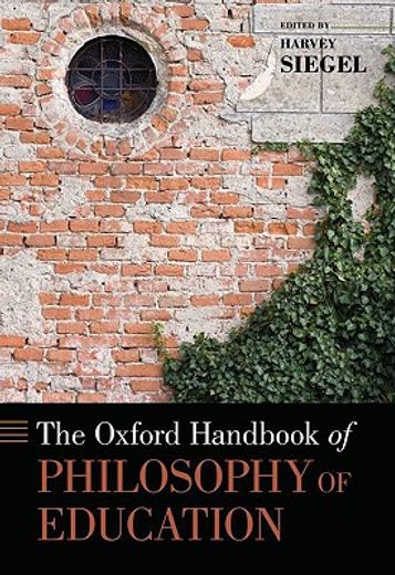 the oxford handbook of philosophy of education
