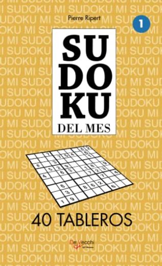 Sudoku del mes 1 - 40 Tableros