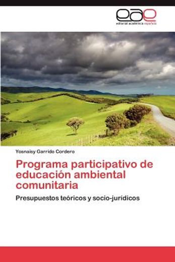 programa participativo de educaci n ambiental comunitaria