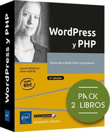 Wordpress y Php. Pack de 2 Libros: Aprenda a Desarrollar Extensio nes (2ª Edicion) (in Spanish)
