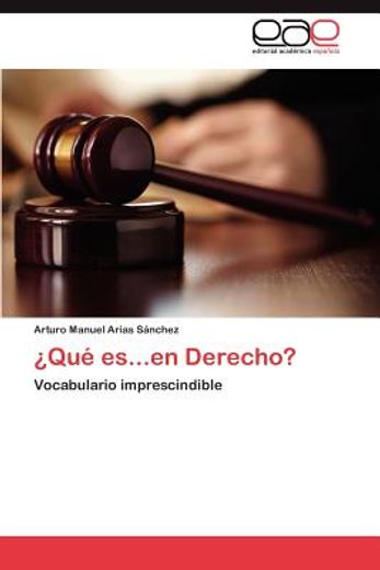 qu es...en derecho? (in Spanish)