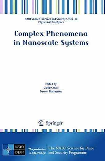 complex phenomena in nanoscale systems