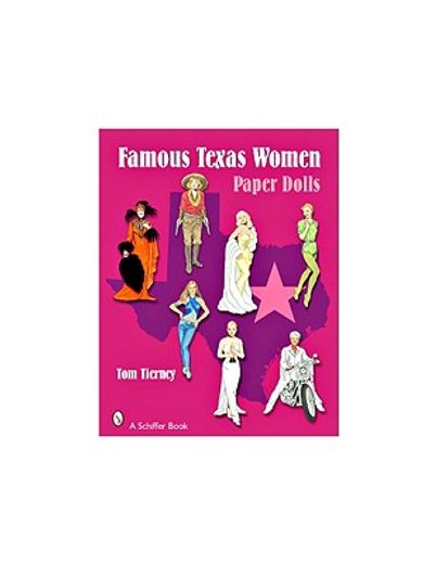 famous texas women paper dolls