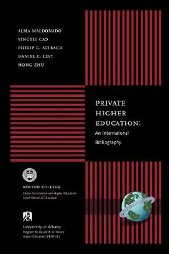 private higher education,an international bibliography