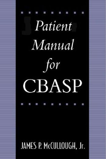 patient´s manual for cbasp