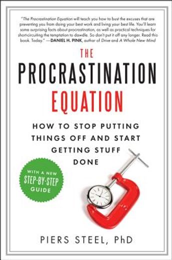 The Procrastination Equation: How to Stop Putting Things off and Start Getting Stuff Done 