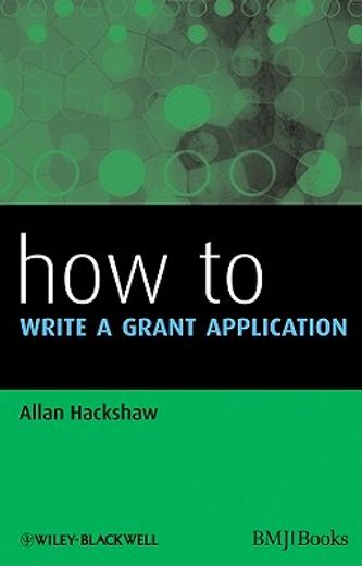 how to write a grant application (en Inglés)