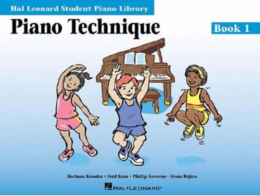 piano technique book 1,hal leonard student piano library