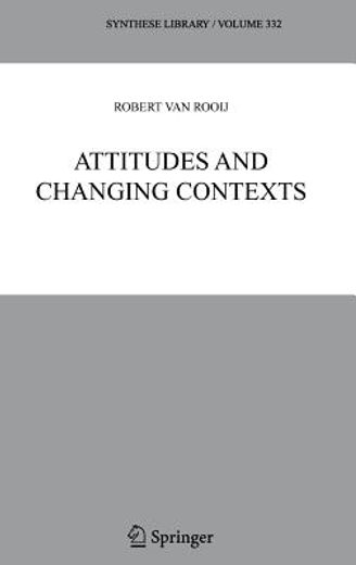 attitudes and changing contexts (en Inglés)