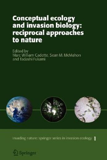 conceptual ecology and invasions biology,reciprocal approaches to nature