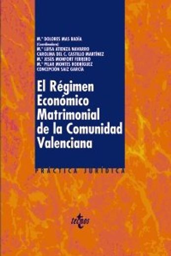 el régimen económico matrimonial en la comunidad valenciana
