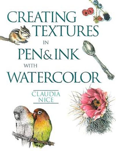 creating textures in pen & ink with watercolor (in English)