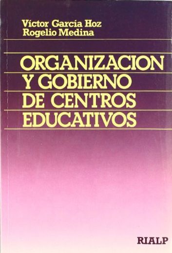 Organizacion y gobierno de centroseducativos