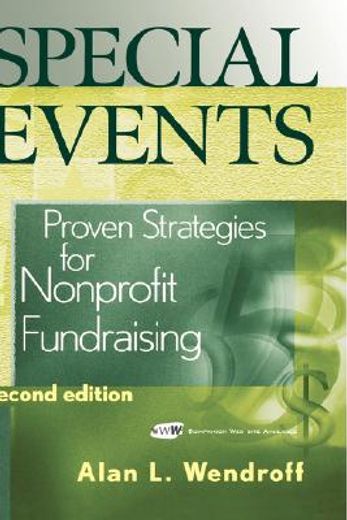 special events,proven strategies for nonprofit fundraising
