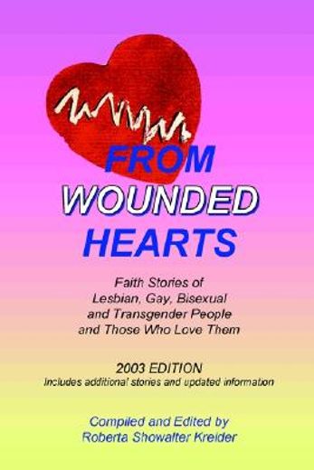 from wounded hearts,faith stories of lesbian, gay, bisexual, and transgender people and those who love them