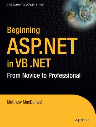 beginning asp.net in vb.net: from novice to professional (in English)