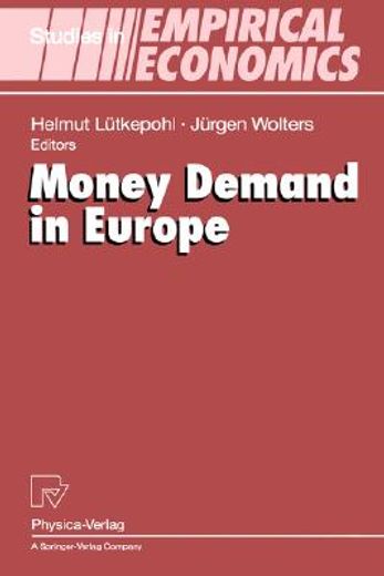 money demand in europe (en Inglés)