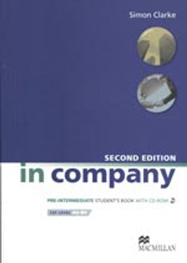 In Company Pre-Int sb pk 2nd ed: Student Book + Cd-Rom Pack (en Inglés)