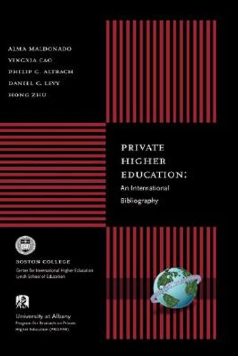 private higher education,an international bibliography
