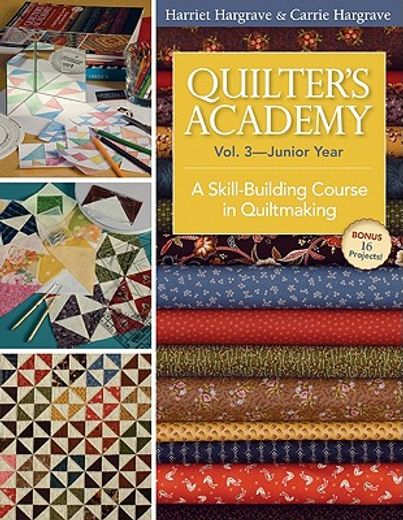 quilter`s academy,junior year; a skill-building course in quiltmaking