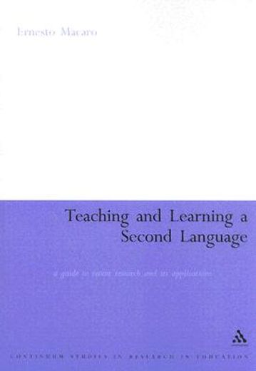 teaching and learning a second language,a review of recent research
