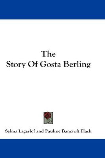 the story of gosta berling