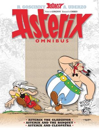 asterix omnibus,asterix the gladiator, asterix and the banquet, asterix and cleopatra (en Inglés)