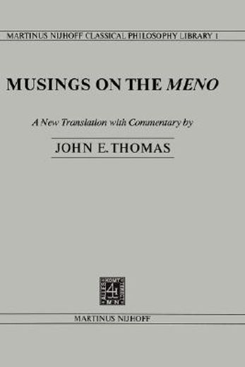 musings on the meno (en Inglés)