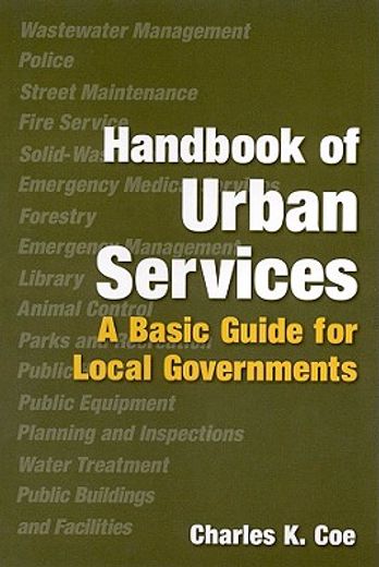 handbook of urban services,basic guide for local governments