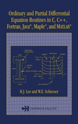 Ordinary and Partial Differential Equation Routines in C, C++, Fortran, Java, Maple, and MATLAB (en Inglés)