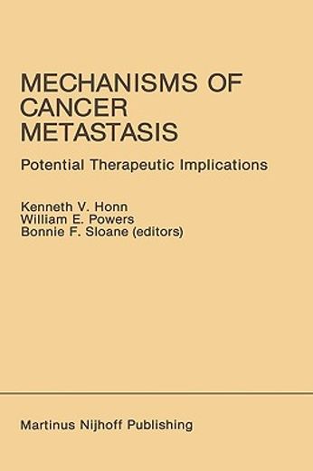mechanisms of cancer metastasis (en Inglés)