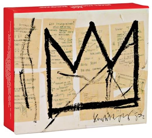 Jean-Michel Basquiat Quicknotes: Our Standard Size set of 20 Notecards in a box With Magnetic Closure (in English)