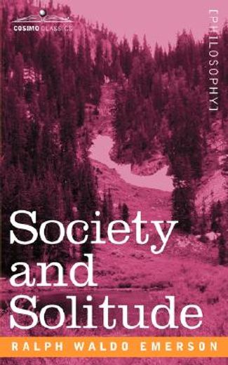 society and solitude
