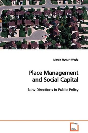 place management and social capital,new directions in public policy