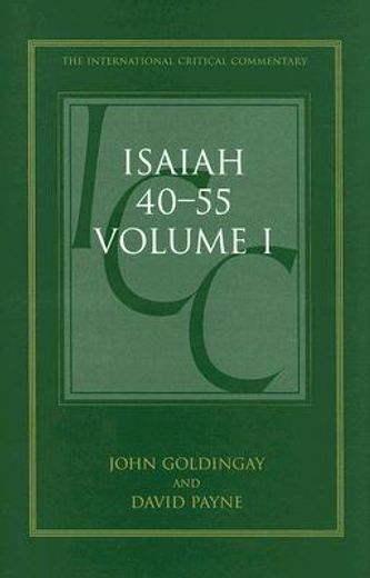 isaiah 40-55,a critical and exegetical commentary
