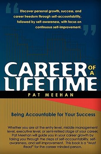 career of a lifetime,being accountable for your success