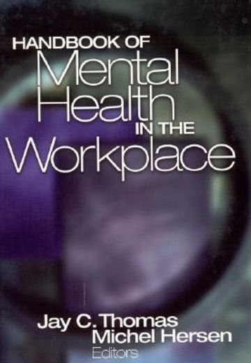 handbook of mental health in the workplace
