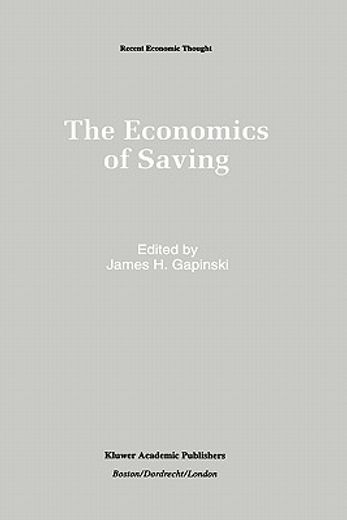 the economics of saving (en Inglés)
