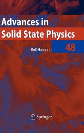advances solid state physics