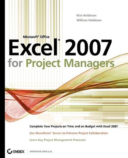 excel 2007 for project managers