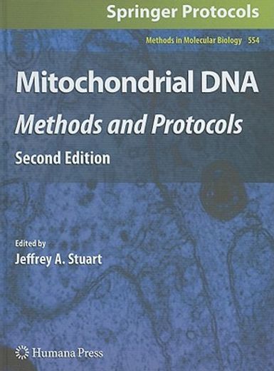 Mitochondrial DNA: Methods and Protocols (en Inglés)
